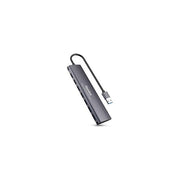 Hamlet Hub Usb3.0 Slim 7 Porte 5.0gbps