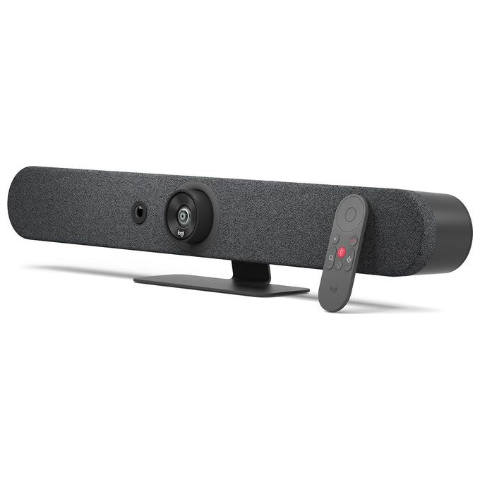 Logitech 960-001339 Rally Bar Mini Sistema di Videoconferenza 4K UHD 30fps 4x Zoom 120° Colore Grafite