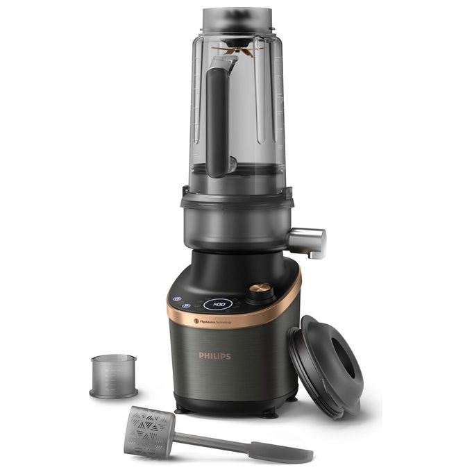 Philips HR3770-00 Flip and Juice Frullatore 2 L 1500 W 12 velocita' ProBlend Ultra colore Nero Rame