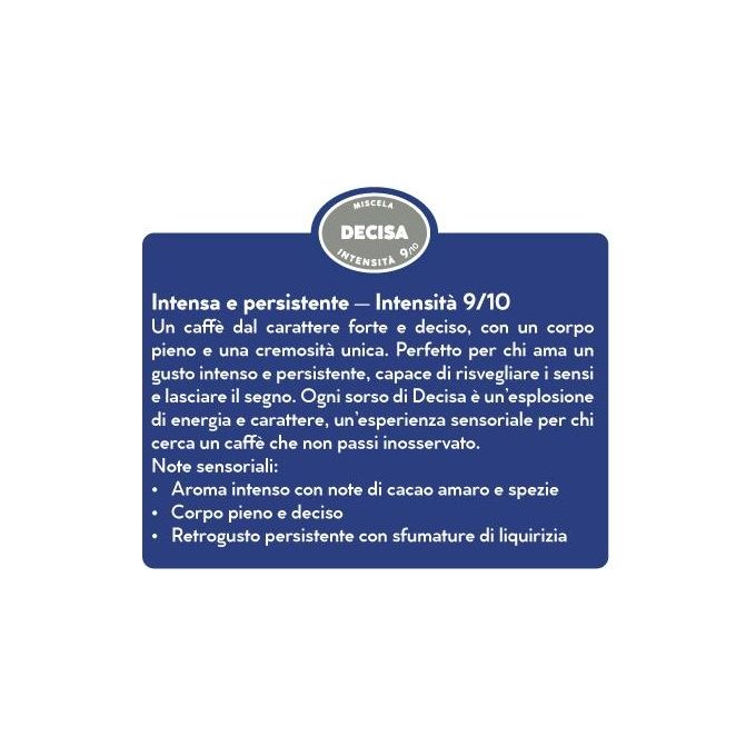 Borbone Caffe' in Capsule compatibili Nespresso Miscela Decisa Box 120 Pezzi