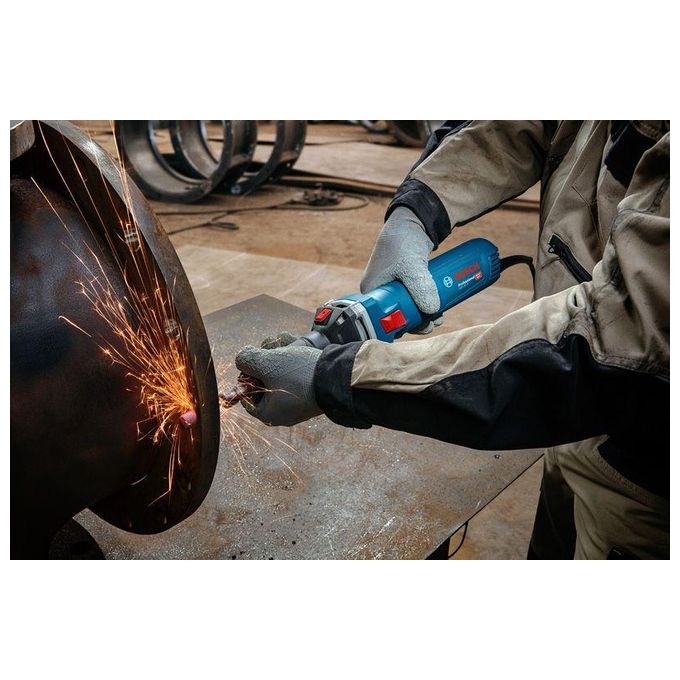 Bosch Professional 06012B5020 GGS 30 LS Smerigliatrice assiale 750 W fino a 33000 rpm con chiave e pinza da 6 mm colore Nero