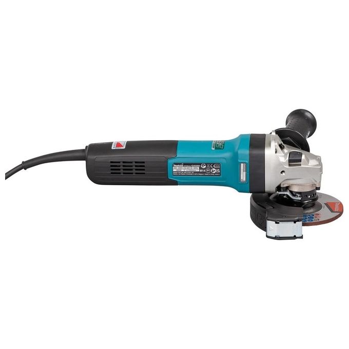 Makita GA5091X01 Smerigliatrice Angolare 1900 W Velocita' Variabile 2800-11500 rpm Diametro Disco 125 mm colore Nero Verde