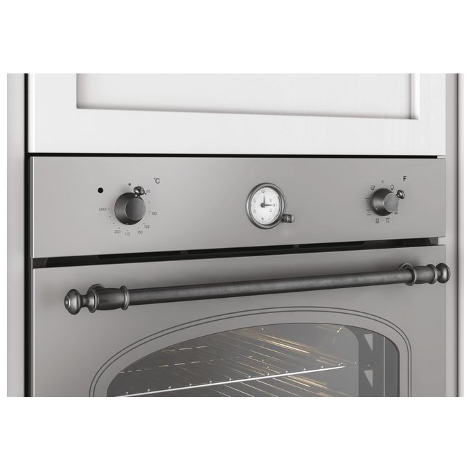 Candy FCC 604 X Forno Elettrico Multifunzione da Incasso Capacita' 65 Litri Classe energetica A 8 Funzioni 60 cm Acciaio Inox