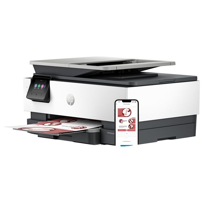 HP 40Q45B OfficeJet Pro 8132e Stampante Multifunzione a Getto d'Inchiostro Colore con Wi-Fi Ethernet Bluetooth e Stampa Fronte Retro Automatica colore Grigio