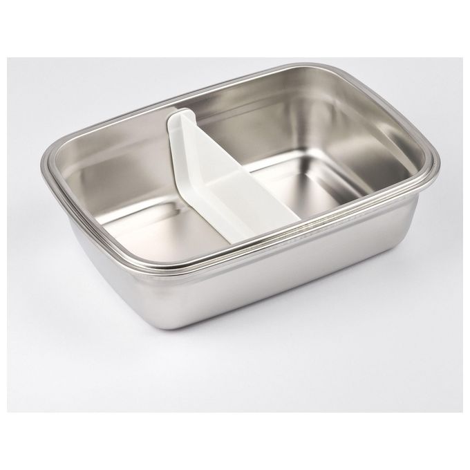 G3 Ferrari G10166 Vitto Scaldavivande Elettrico 0.8 L 48 W 2 scomparti acciaio inox colore Bianco