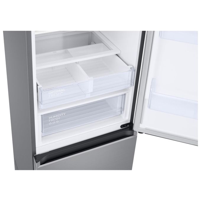 Samsung RB38C607AS9 EcoFlex AI Frigorifero Combinato 387 L 203 cm Classe A 35 dB Total No Frost Twin Cooling Plus Wi-Fi colore Inox