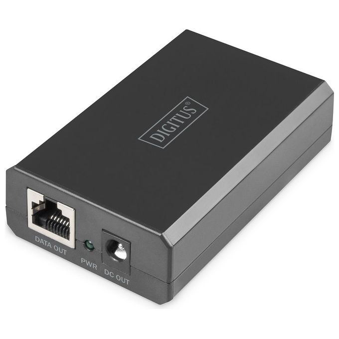 Digitus DN-95211 Splitter PoE Gigabit IEEE802.3at-bt 51 W Uscita 12V-24V colore Nero
