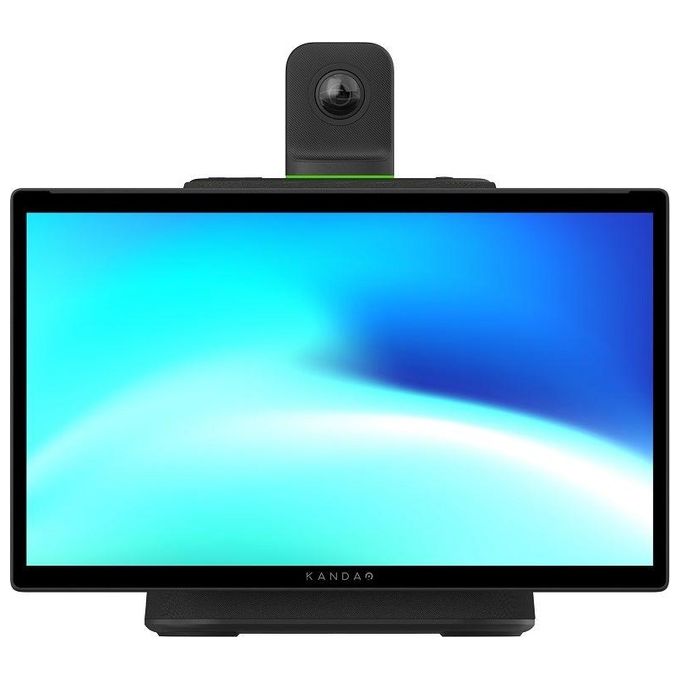Kandao MT1001 Meeting Ultra Sistema di videoconferenza di gruppo 4K Ultra HD con doppio touchscreen 15.6'' 8 microfoni Wi-Fi 6 Ethernet HDMI USB-C colore Nero