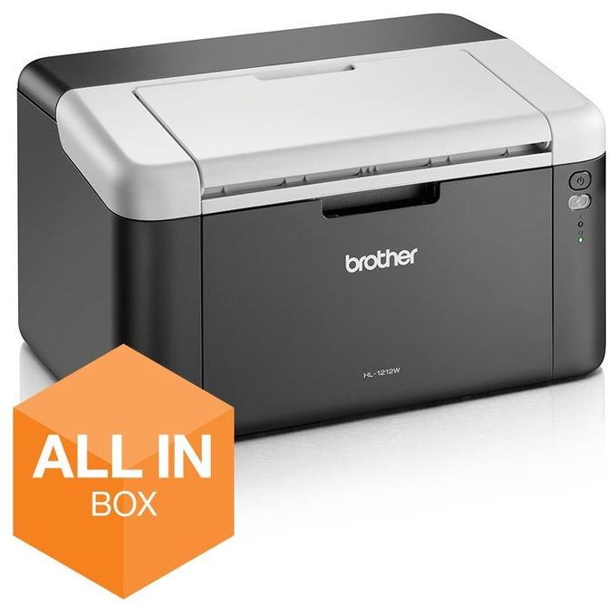 Brother HL-1212WVB Stampante Laser con 5 Toner 1k Inclusi A4 20ppm Usb Wi-Fi