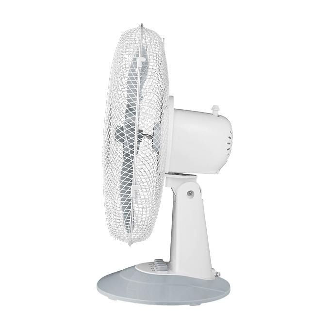 Ardes AR5ST40W Steelo Ventilatore da Tavolo 40 cm 5 Pale 50W 3 Velocita' Oscillazione Automatica 52 dB colore Bianco