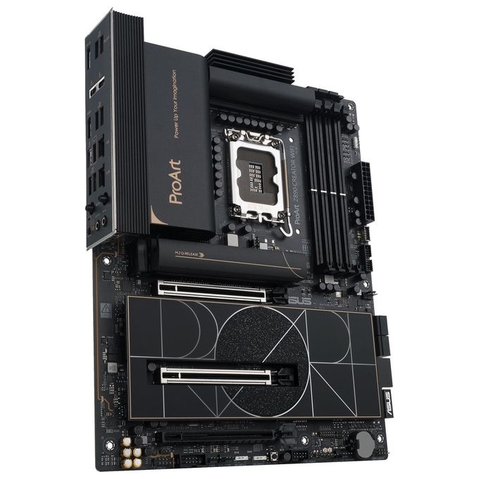 ASUS 90MB1JD0-M0EAY0 ProArt Z890-CREATOR WIFI Scheda Madre ATX Socket LGA 1851 DDR5 PCIe 5.0 5 Slot M.2 Thunderbolt 5 Wi-Fi 7 colore Nero