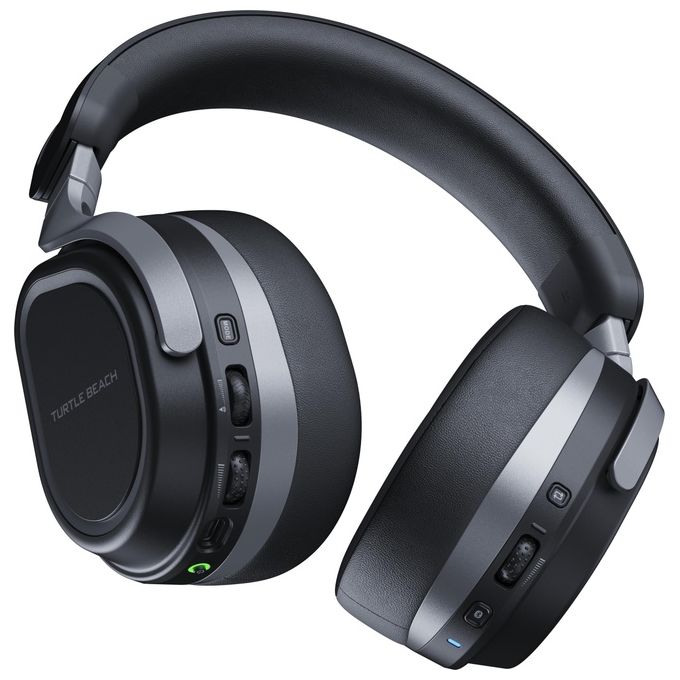 Turtle Beach TBS-3101-05 Stealth 700 Cuffie Wireless Gaming con Driver 60mm Batteria 80 Ore Bluetooth 5.2 e Doppio Trasmettitore USB per PS5 PS4 PC colore Nero