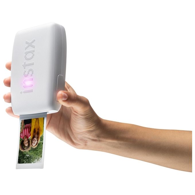 Fujifilm 16832077 Instax Mini Link 3 Stampante Fotografica Bluetooth 800x600 dpi 100 stampe per carica colore Bianco