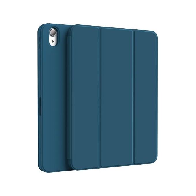 Celly BOOKMAG01BL Custodia Cover per Apple iPad 10.2'' 7 8 9 Gen chiusura magnetica porta penna colore Blu