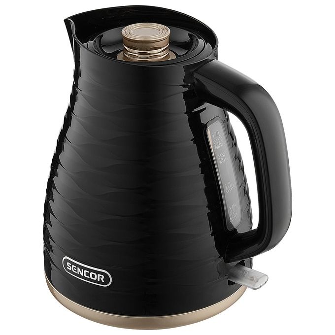 Sencor Bollitore Elettrico 1.7 Litri 2200W Filtro Anticalcare Nero