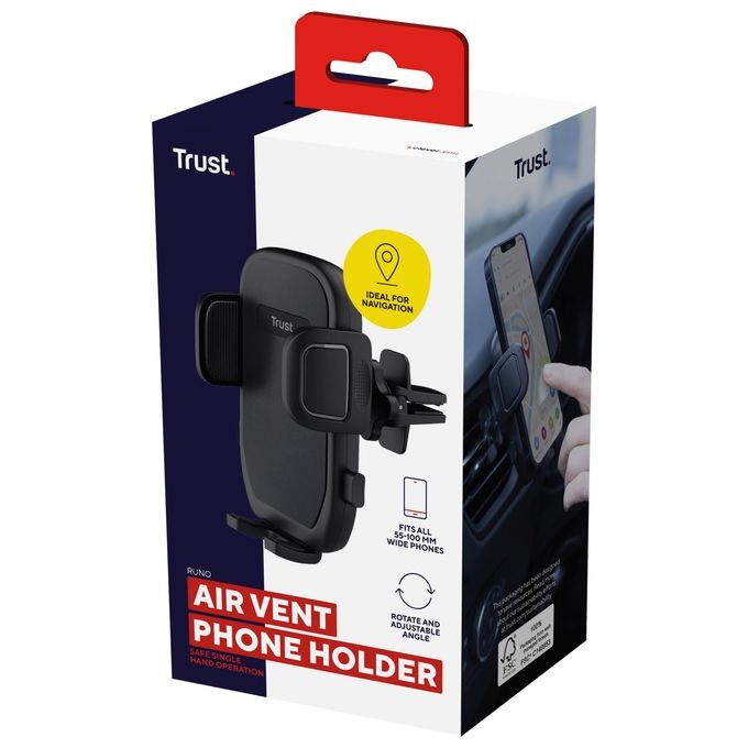 Trust Runo Supporto Auto per Smartphone