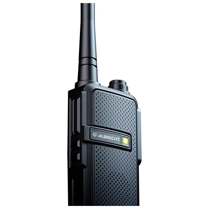 Albrecht 29826 Tectalk Worker 3 Radio PMR Portatile 16 Canali 446 MHz 0.5 W Batteria 2200 mAh colore Nero
