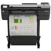 HP F9A28D#B1K Designjet Stampante Multifunzione a Getto d'Inchiostro 2400 x 1200 dpi Wi-Fi Ethernet 4 Cartucce colore Nero