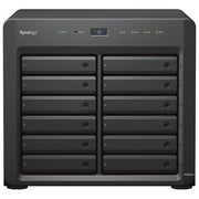 Synology DS3622XS+ NAS Tower 12 Bay Intel Xeon D-1531 6 Core 16 GB DDR4 200 TB Max RAID 0 1 5 6 10 colore Nero