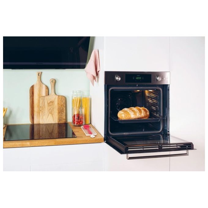 Candy FSCTX886 WIFI Smart Steam Forno da incasso Elettrico Multifunzione 70 L Classe A Pirolisi Vapore 3500W (59,5x59,5x56,8 cm) colore Inox
