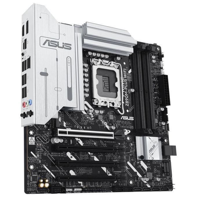 ASUS 90MB1J80-M0EAY0 PRIME Z890M-PLUS WIFI Scheda Madre Intel mATX DDR5 Wi-Fi 7 2.5GbE colore Nero