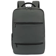 Celly BUSINESSBPACKGR Zaino per Computer Portatile fino a 15.6'' in Nylon con 2 Scomparti e Chiusura a Cerniera colore Grigio