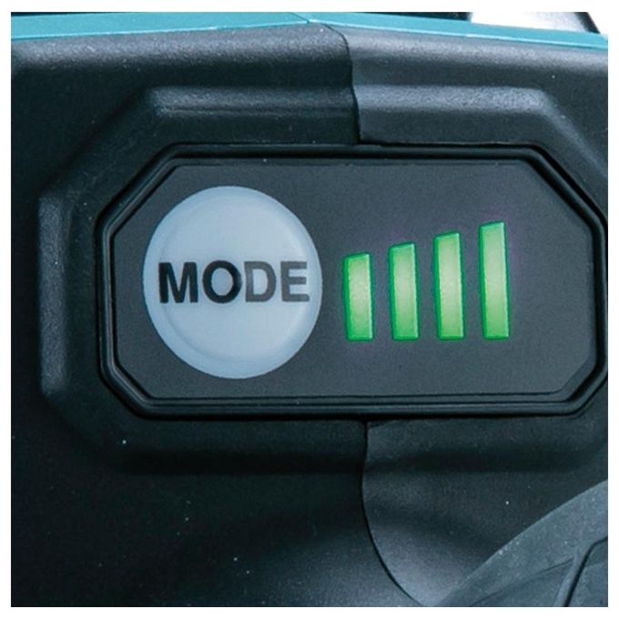 Makita DAS180Z Soffiatore a Pistola 18V con Motore Brushless 4 Velocita' LED Colore Nero Blu