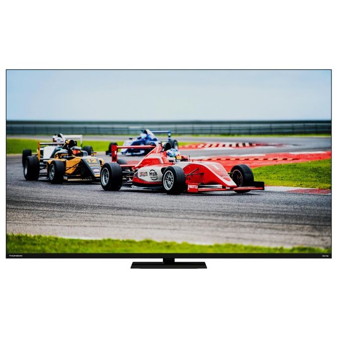 Thomson 55QG7C14 Q70 Series Smart TV QLED 55'' 4K Ultra HD 144Hz Google TV DVB-T2 S2 Dolby Vision Wi-Fi colore Nero
