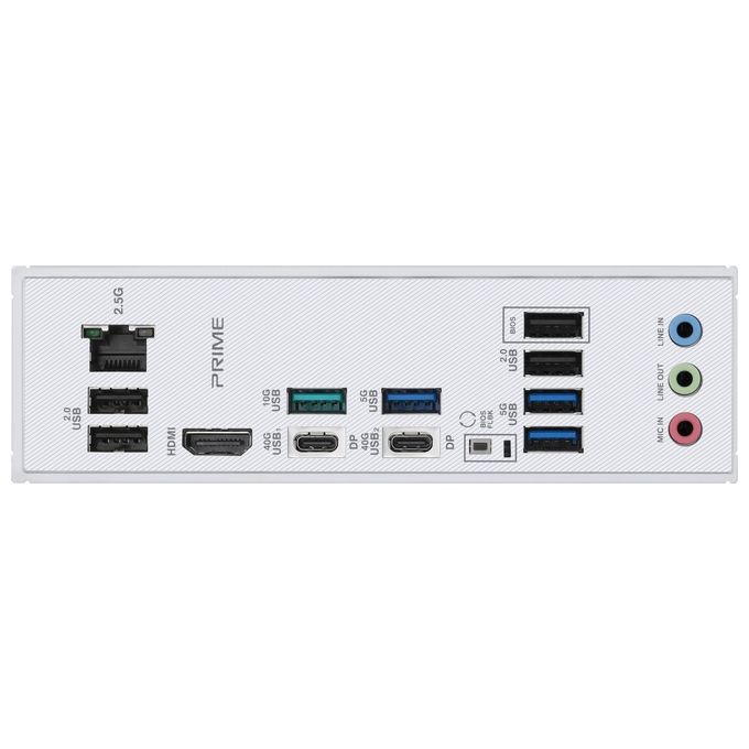 ASUS 90MB1IT0-M0EAY0 PRIME Scheda Madre AM5 DDR5 USB4 PCIe 5.0 M.2 Wi-Fi 7 colore Nero