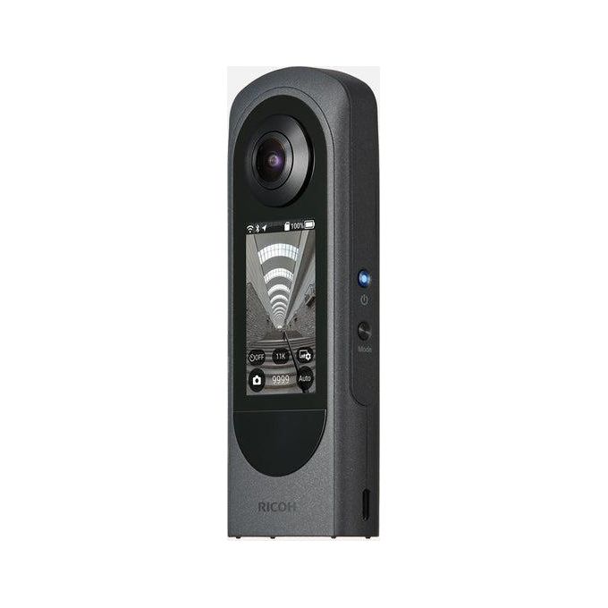 Ricoh 910846 Theta X 2023 Videocamera 360° 48 MP 5.7K Touchscreen Batteria Sostituibile Memoria 46 GB + MicroSDXC colore Nero