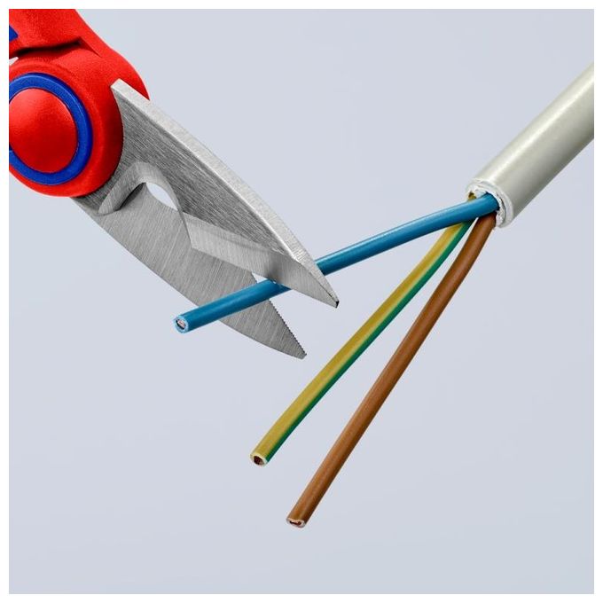 Knipex Forbici da Elettricista con Punto di Grimpaggio