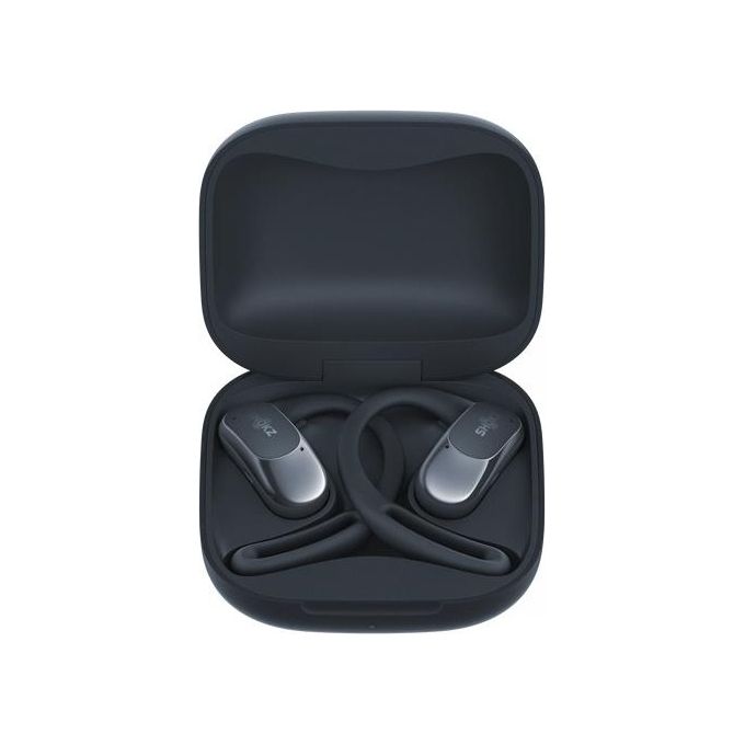 Shokz T511-ST-BK OpenFit Air Auricolare Wireless Open-Ear Bluetooth 5.2 IP54 28 ore autonomia colore Nero