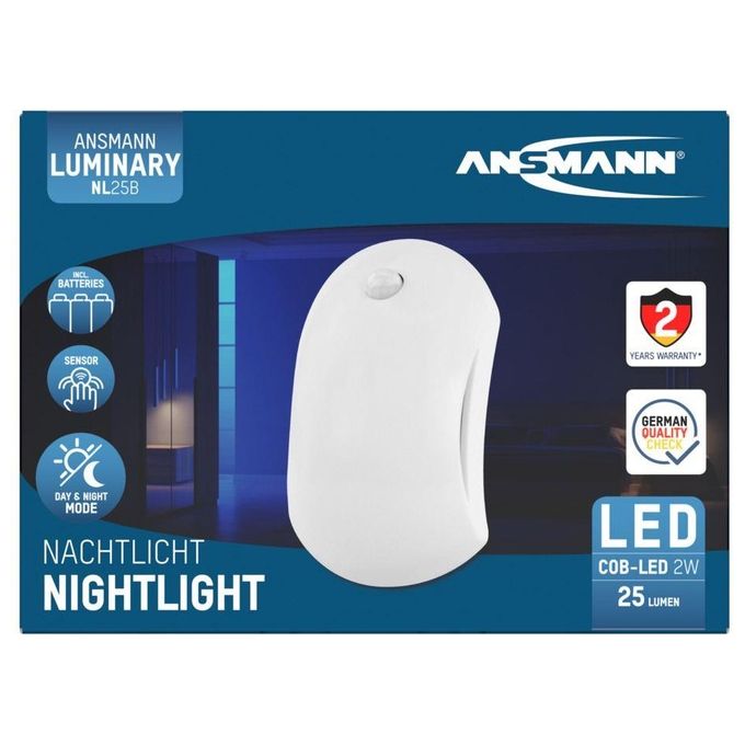 Ansmann NL25B Luce Notturna Bianco