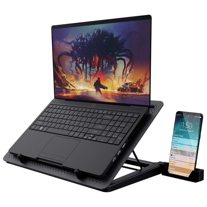 Trust GXT1125 QUNO Supporto per Computer Portatile Nero 17