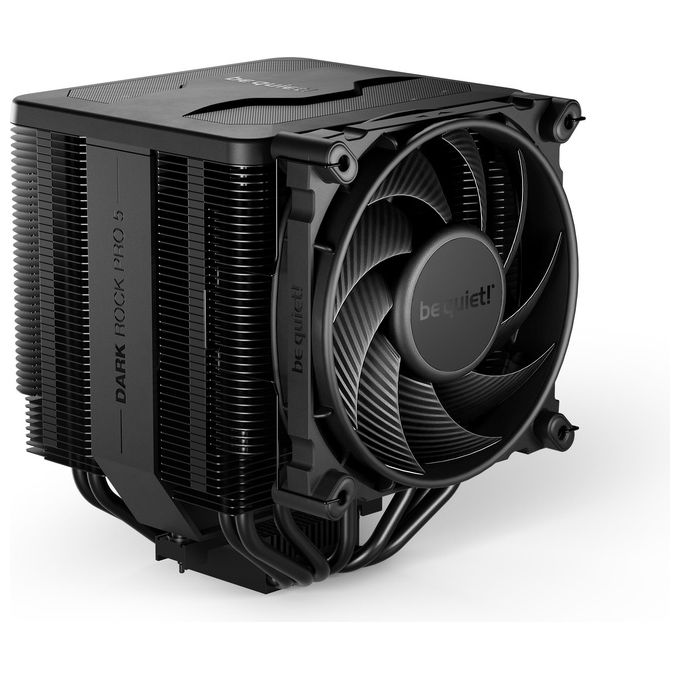 Be quiet! BK036 Dark Rock Pro 5 Raffreddatore ad aria 120 135 mm 270 W TDP 7 heat pipe FDB PWM colore Nero