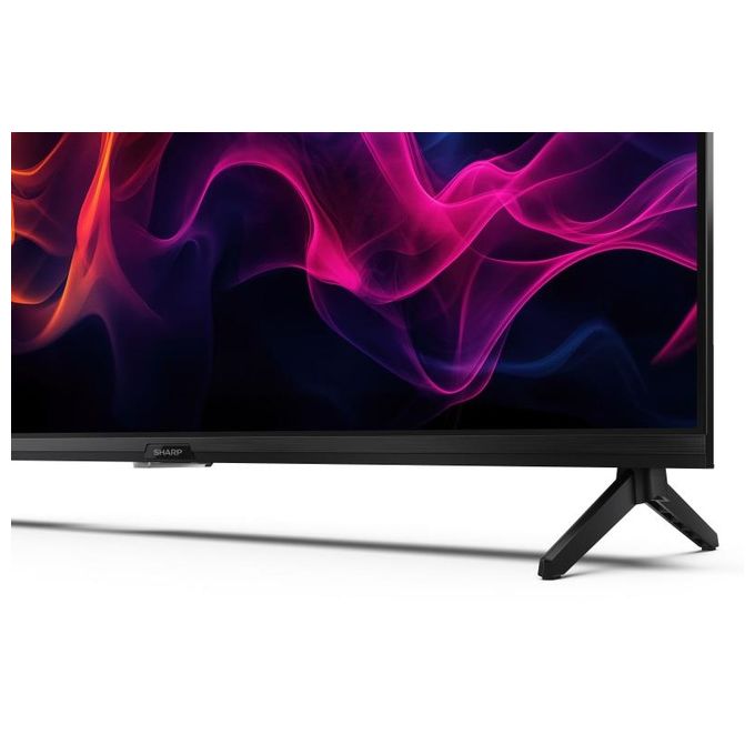Sharp 32GF3265E Smart TV 32'' QLED Full HD Google TV Wi-Fi DVB-T2 HDR10 colore Nero