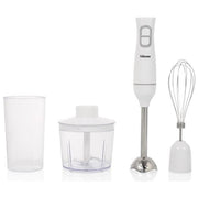 Tristar MX-4881 Frullatore ad Immersione 350W 2 Velocita' Tritatutto Frusta Misurino 0.7 L colore Bianco