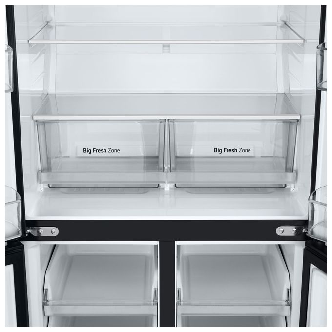 LG GMV860EPDE InstaView Frigorifero Multidoor Slim 530 L 178.7 cm Classe E 40 dB Wi-Fi Linear Cooling Total No Frost colore Nero