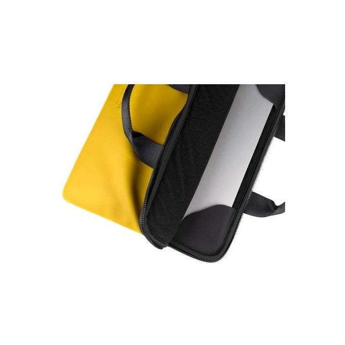 Tucano BSGOM1314-Y Gommo Superslim Borsa Porta PC Notebook 14'' MacBook Air 15'' Water Resistant colore Giallo