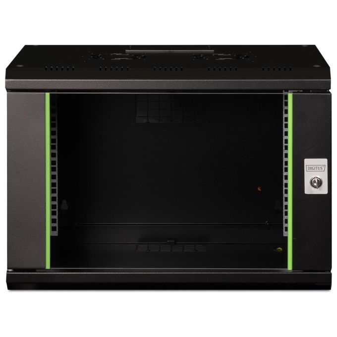 Digitus Armadio 7 Unita' Da Muro Linea Soho (A)380X(L)600X(P)450 Mm- Colore Nero Ral 9005