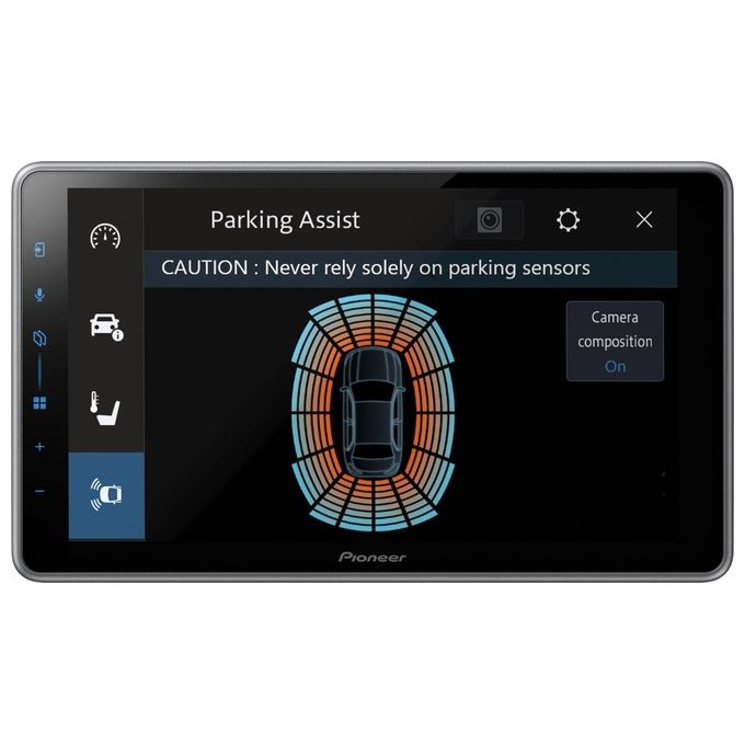 Pioneer SPH-DA77DAB Ricevitore multimediale per auto 2 DIN touch screen 6,8'' DAB+ FLAC Wi-Fi Bluetooth Apple CarPlay Android Auto colore Nero