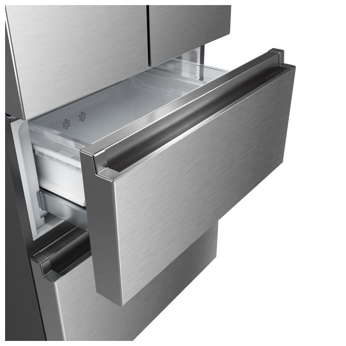Hisense RF632N4BCE Frigorifero French Door 485 L 200 cm Classe E 38 dB Total No Frost Multi Air Flow colore Acciaio Inox