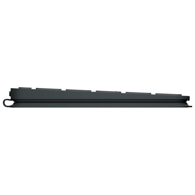 Logitech 920-012976 Keys-To-Go 2 Tastiera Bluetooth Portatile Compatibile con Windows Android macOS ChromeOS iOS iPadOS Fino a 3 Dispositivi Batteria 3 Anni colore Grafite
