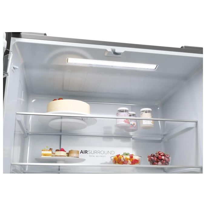 Haier HCR3818ENMD Cube 83 Serie 3 Frigorifero 4 Porte 467 L 181,5 cm Classe E 35 dB Total No Frost colore Grigio