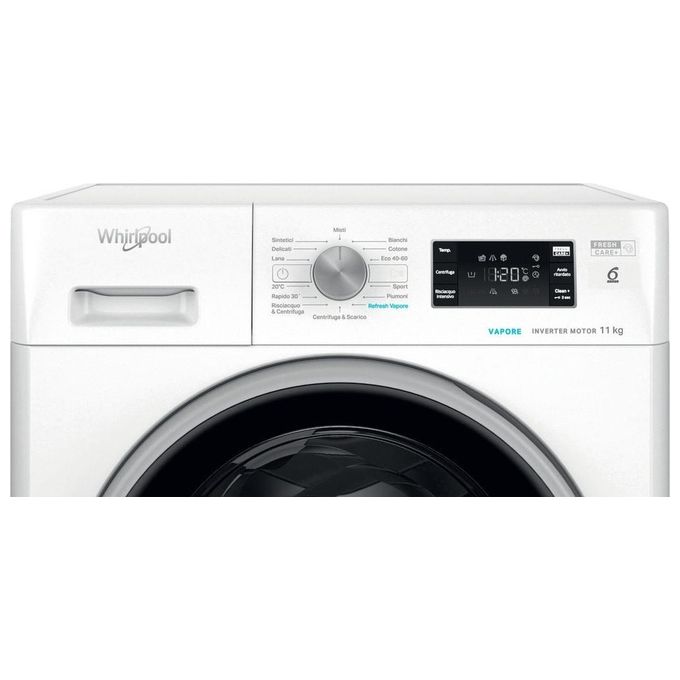 Whirlpool FFB 1148 BSV IT Lavatrice a carica frontale 11Kg Classe A 6'Senso