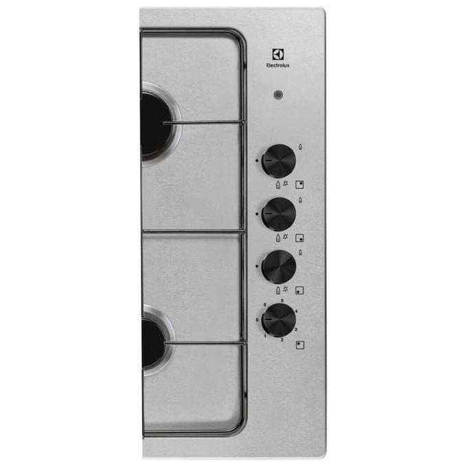 Electrolux EGL62821OX Serie 300 Piano cottura Misto 60 cm 3 fuochi gas 1 piastra elettrica 1000 W Sicurgas colore Inox