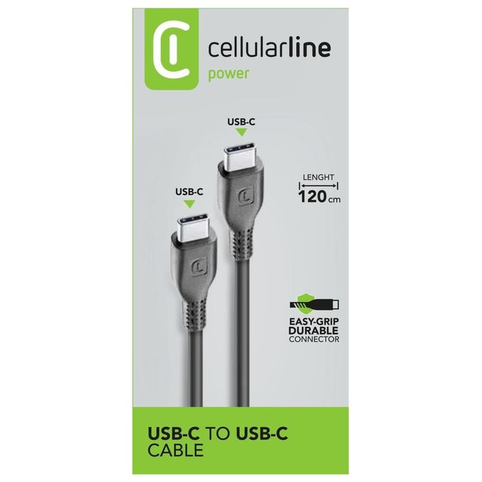 Cellular Line Cavo Usb C Power Cable 120cm