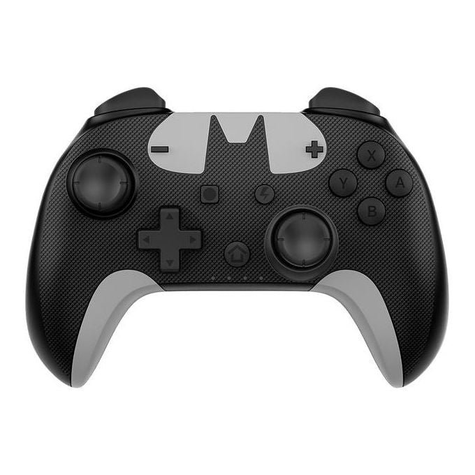 Dragonshock DSCNSW-B PopTop Compact Gamepad Wireless Bluetooth per Nintendo Switch con Pulsanti Programmabili e Batteria 550 mAh colore Nero Bianco