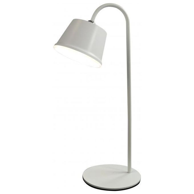 New Majestic Lampada Led da Tavolo Alba Ricaricabile Testa Magnetica Luce Regolabile Comandi Touch