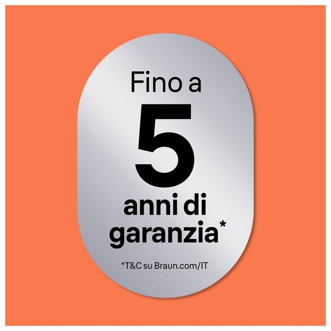 Braun BG5340 Serie 5 Depilatore Corpo Uomo SkinShield uso bagnato e secco autonomia 100 min colore Nero Grigio